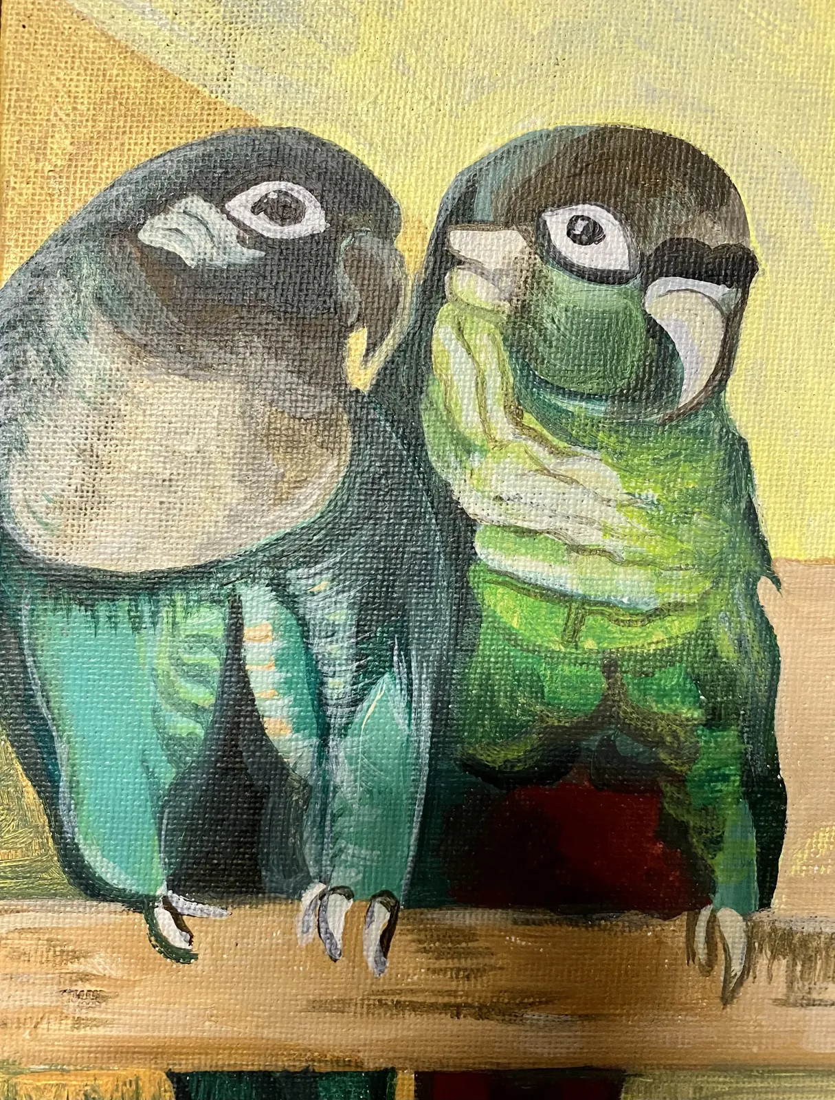Painting by Allison Sarenski