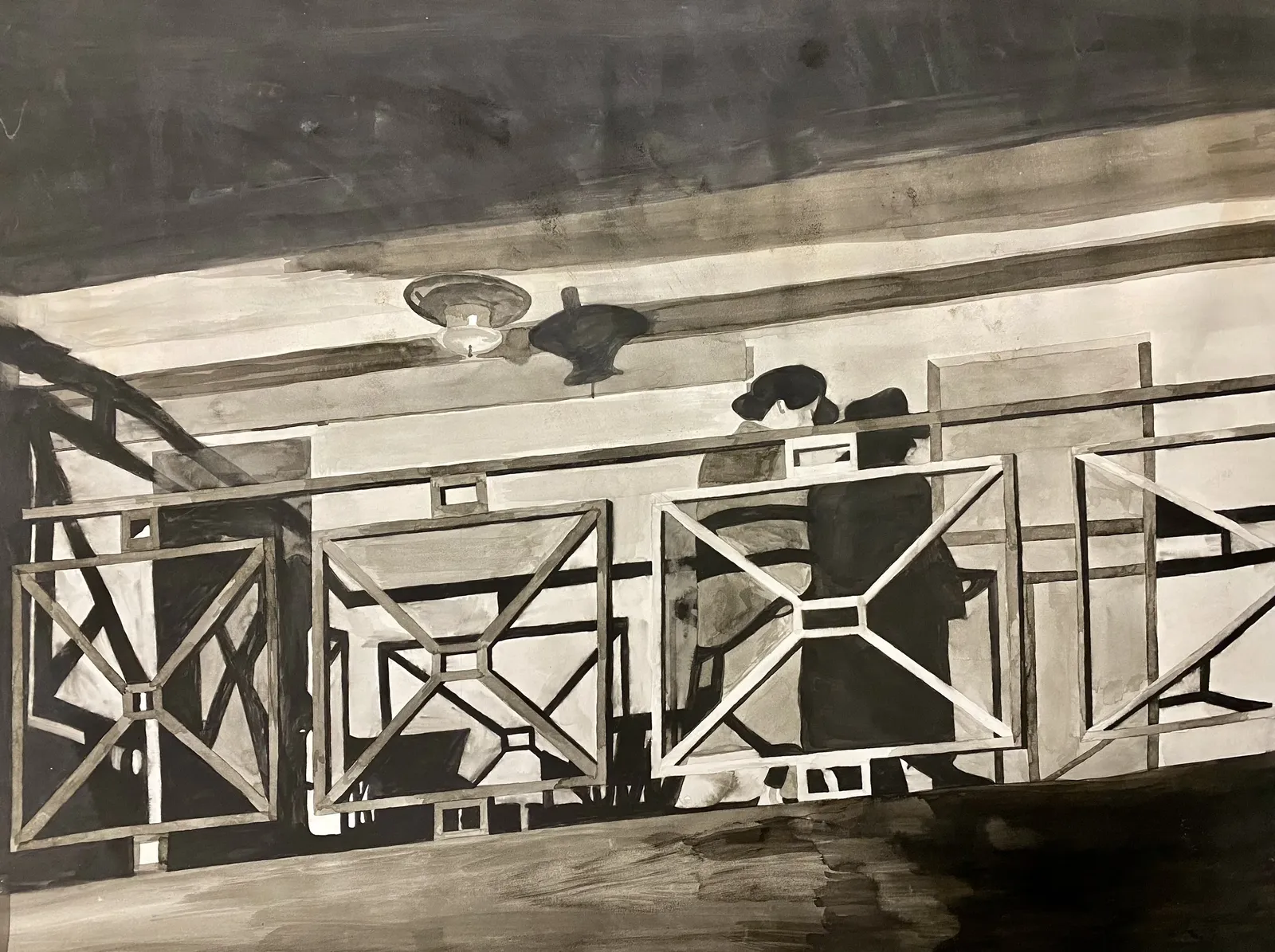 Painting by Allison Sarenski