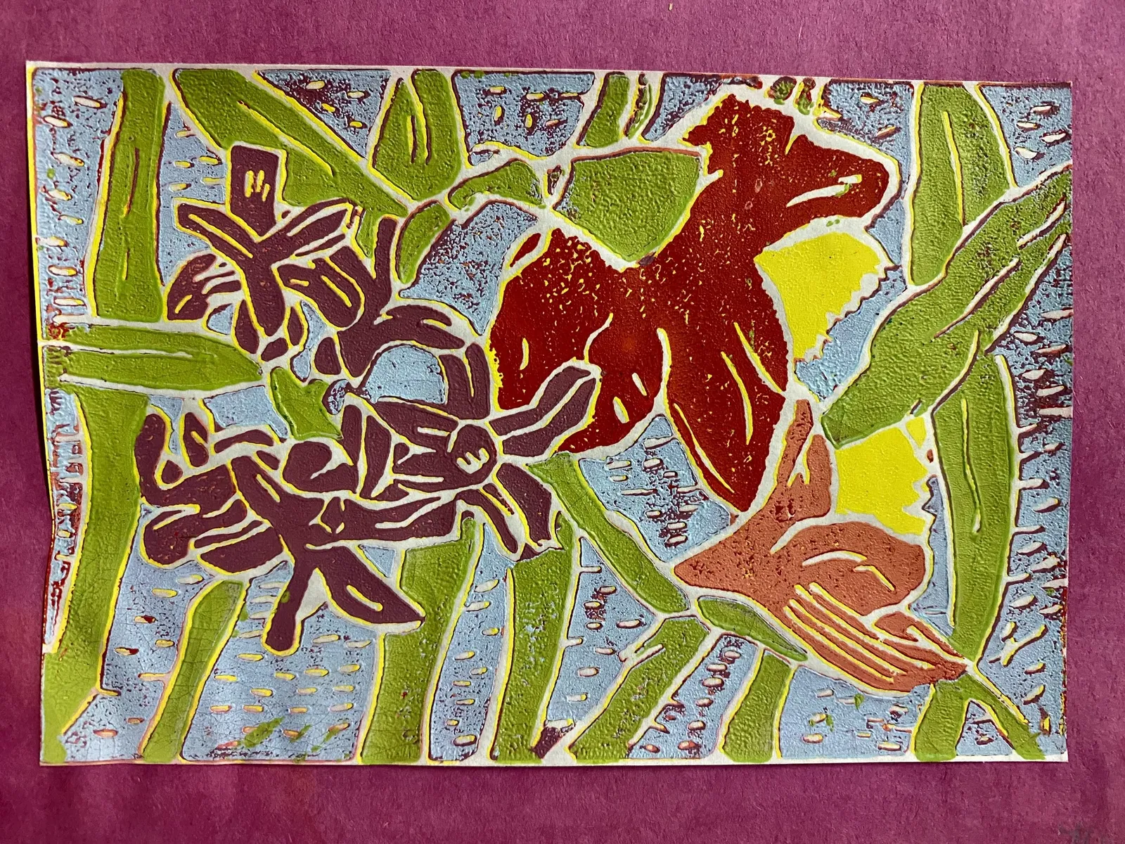 Painting by Allison Sarenski
