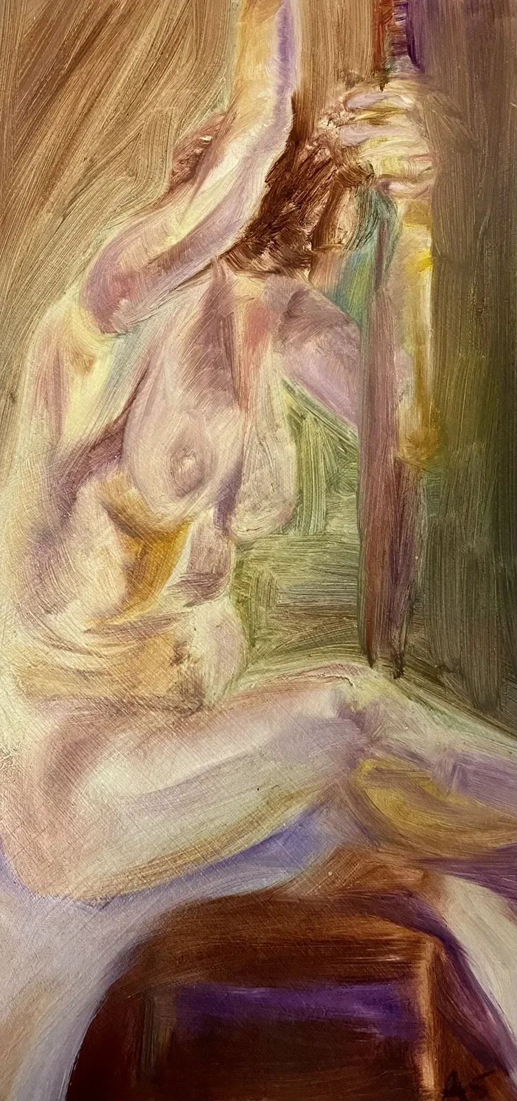 Painting by Allison Sarenski