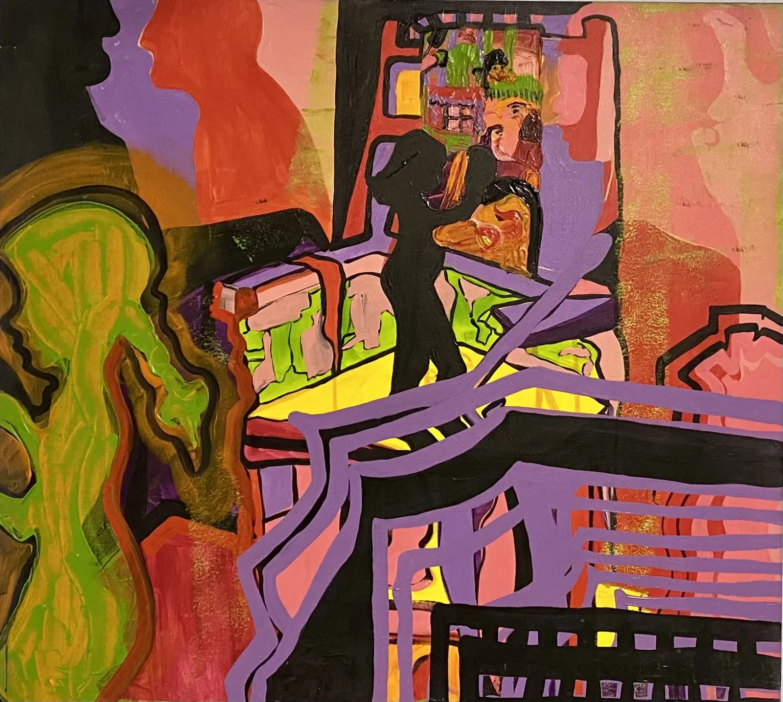 Painting by Allison Sarenski