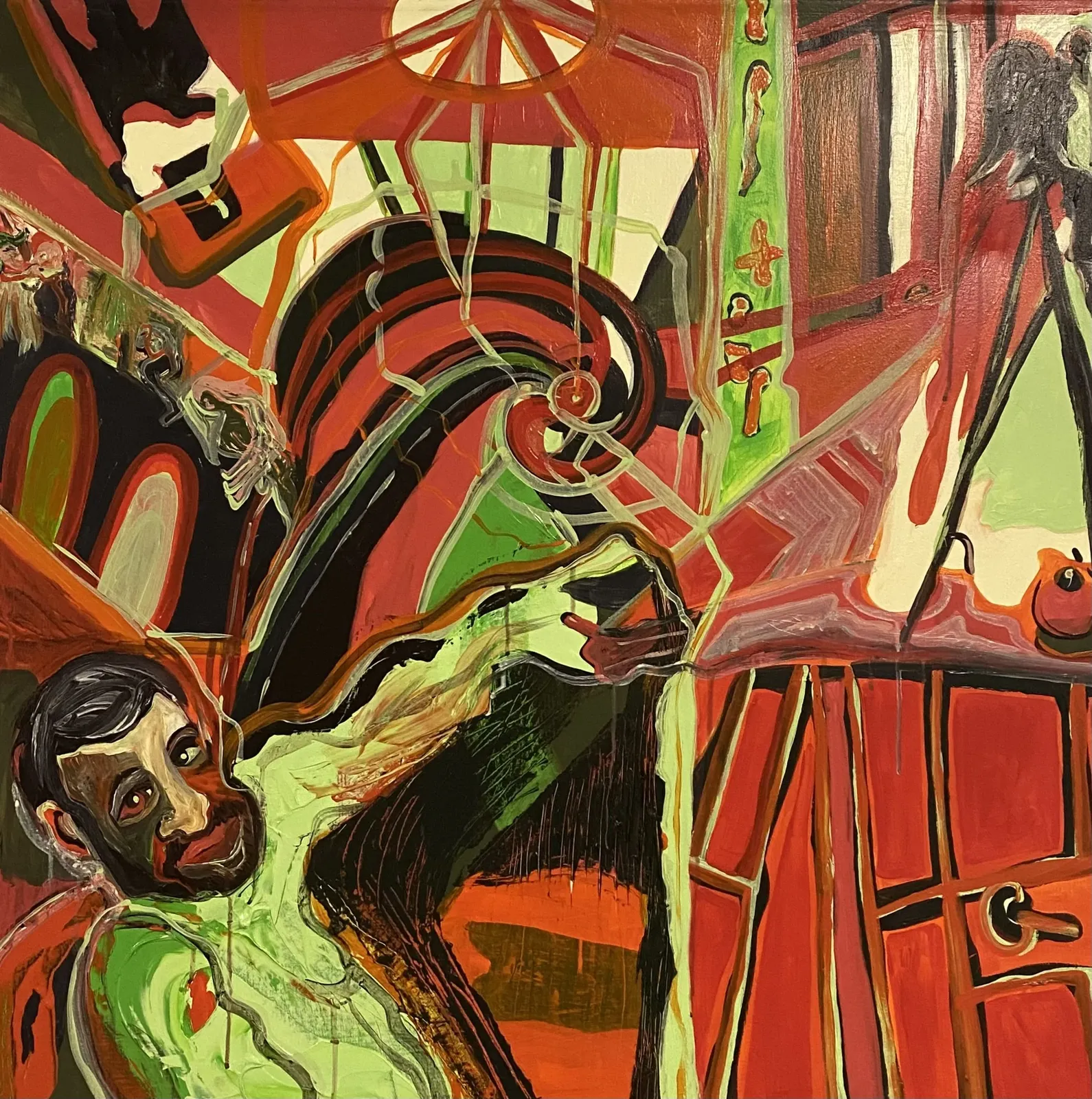 Painting by Allison Sarenski