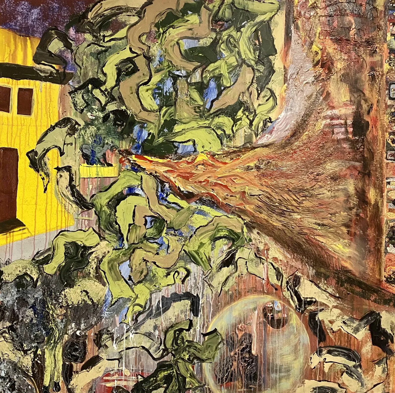 Painting by Allison Sarenski