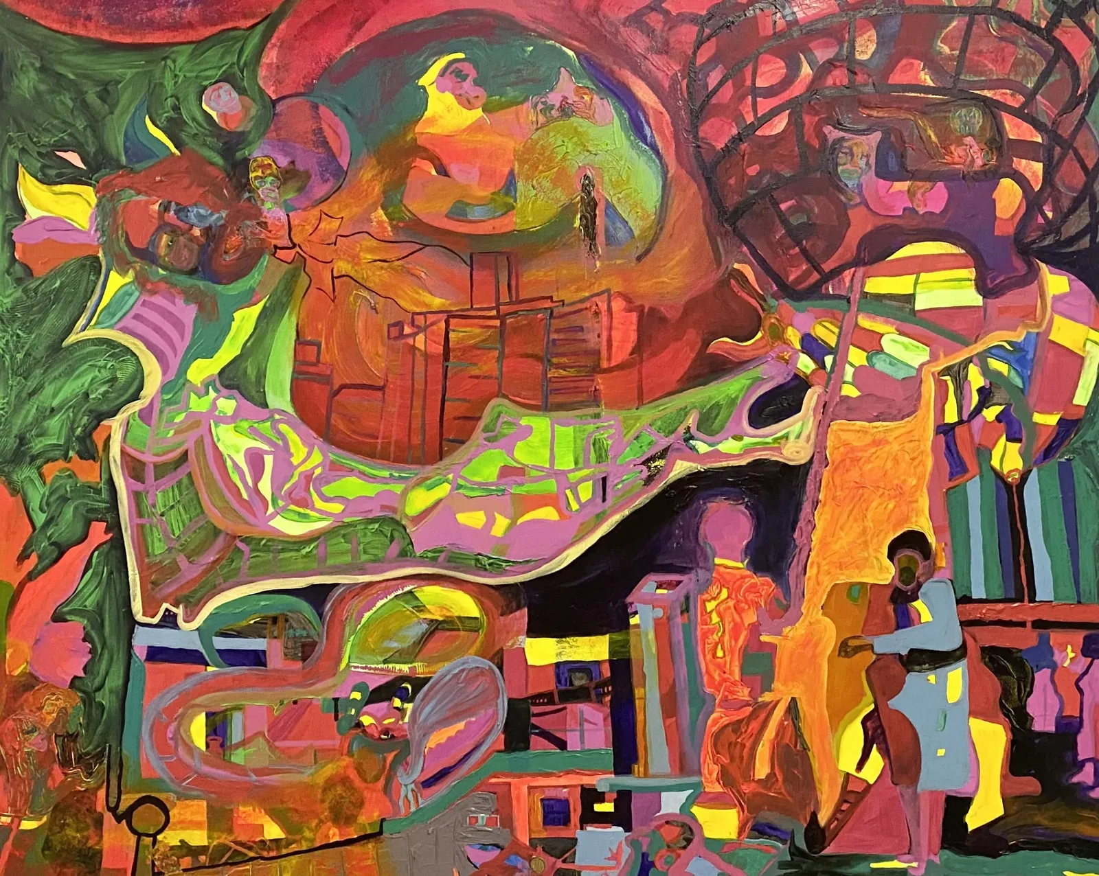 Painting by Allison Sarenski